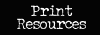 Print Resources